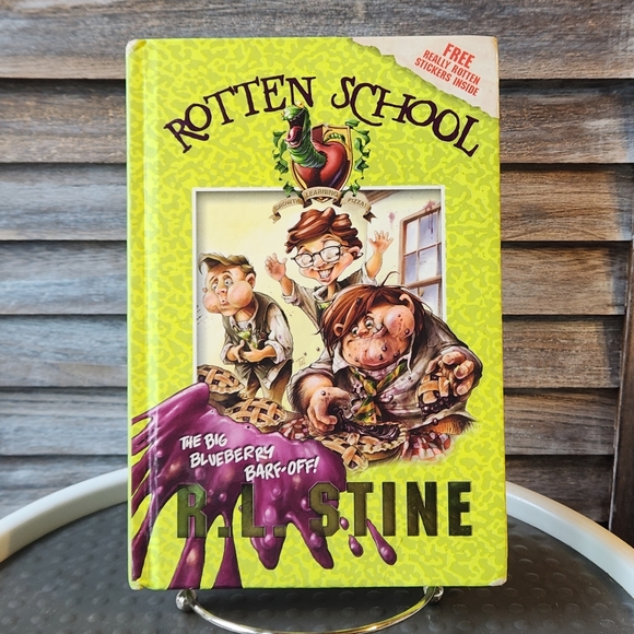 Books | Other | Rlstine First Edition Rotten School The Big Blueberry ...